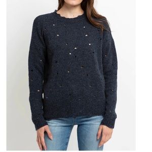 Autumn Cashmere distressed sweater